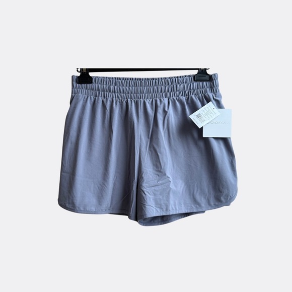 BEYOND YOGA Stretch Woven In Stride Lined Shorts – Size L – SOLD OUT – - Picture 2 of 5
